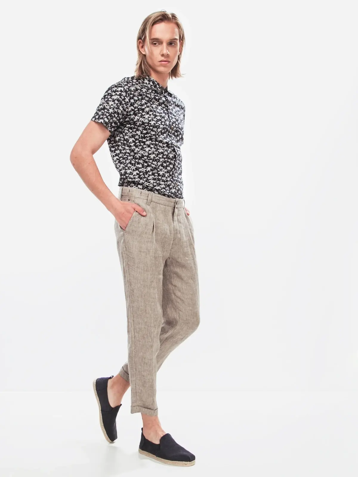 Рубашка Slim fit мужская