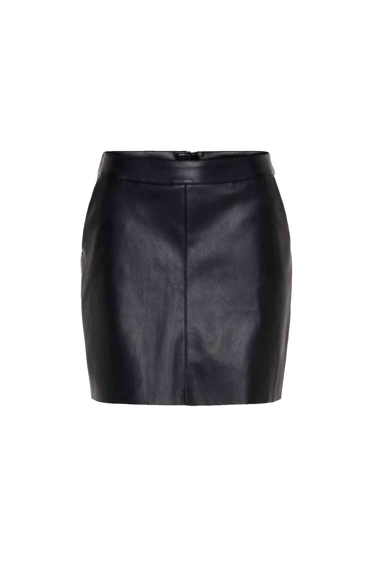 Юбка кожаная женская