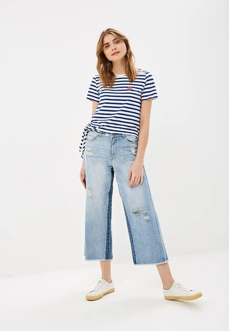 Джинсы Crop Flared женские