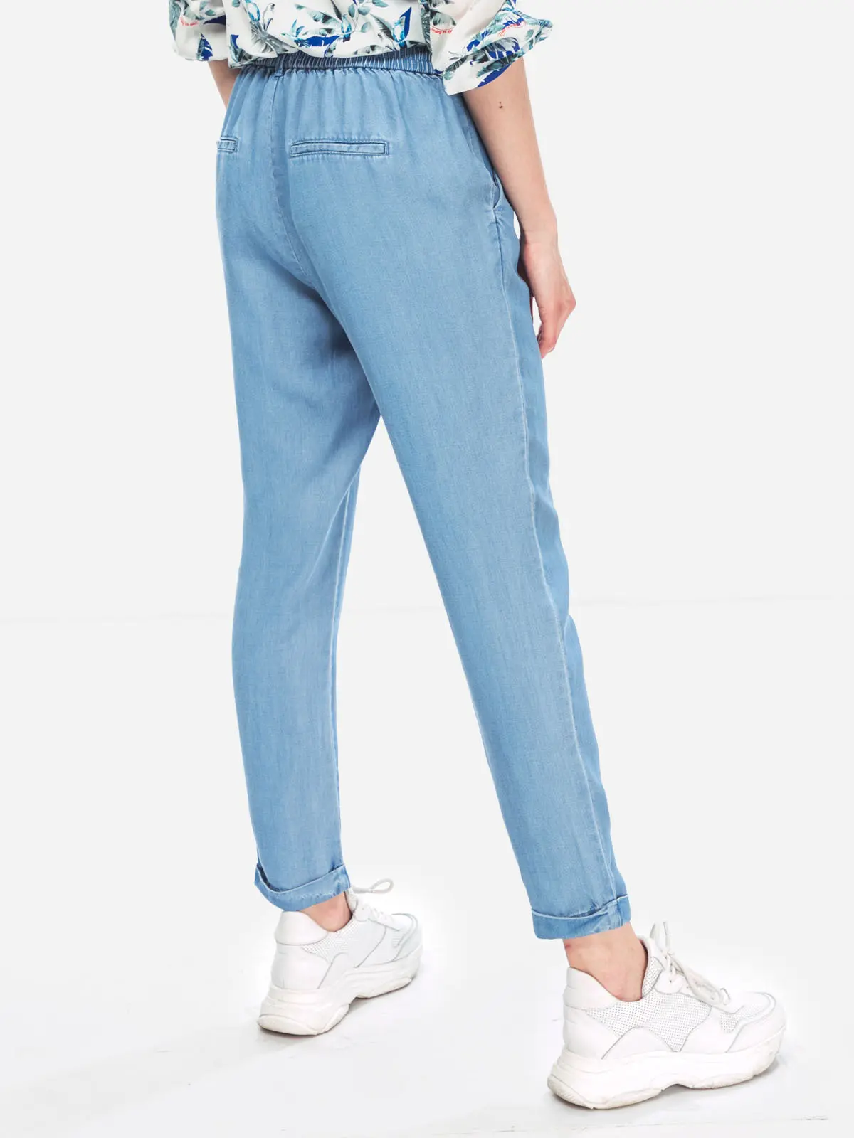 Джинсы mom fit женские