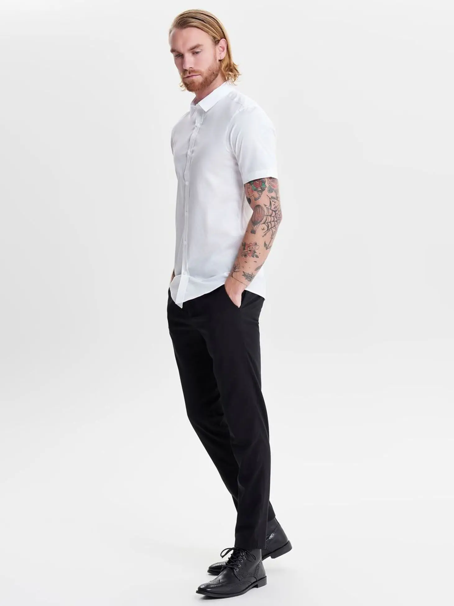 Рубашка Slim fit мужская