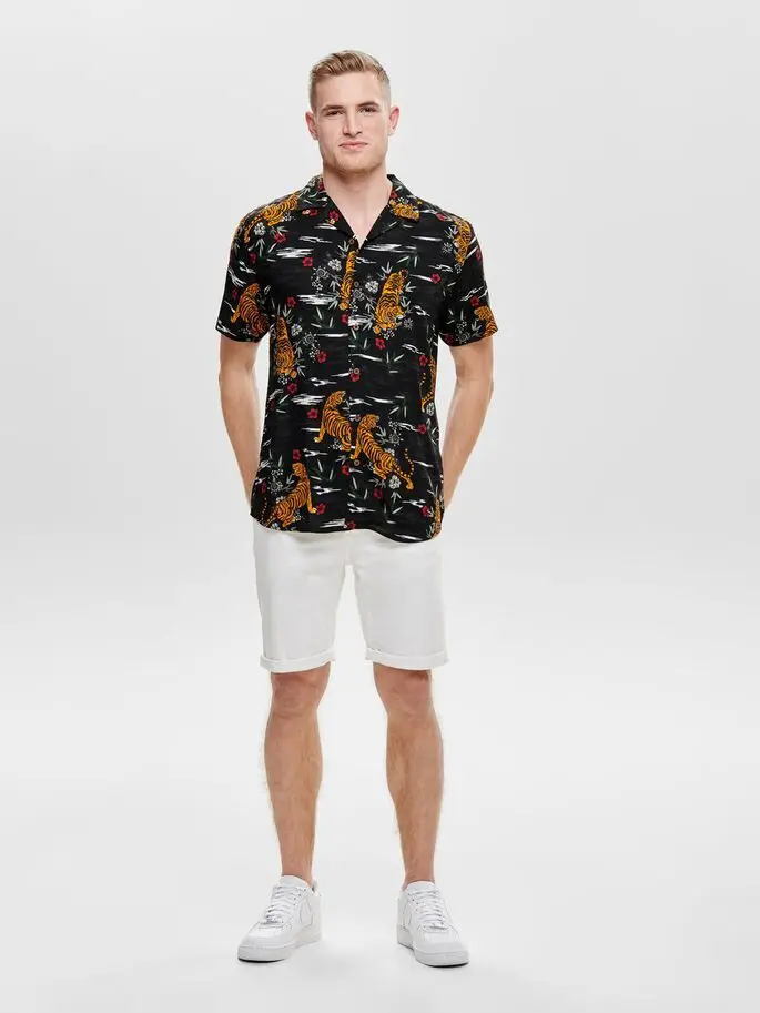 Рубашка regular fit мужская