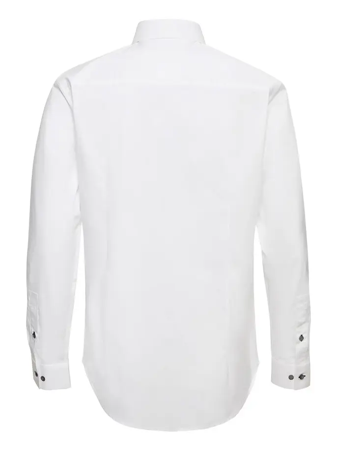 Рубашка regular fit с длинным рукавом мужская