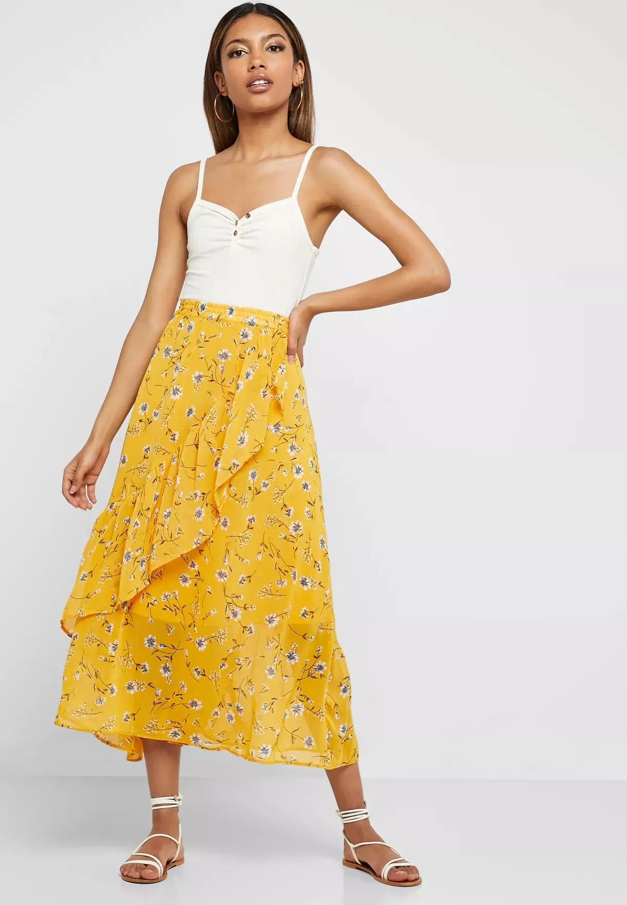 Юбка миди женская