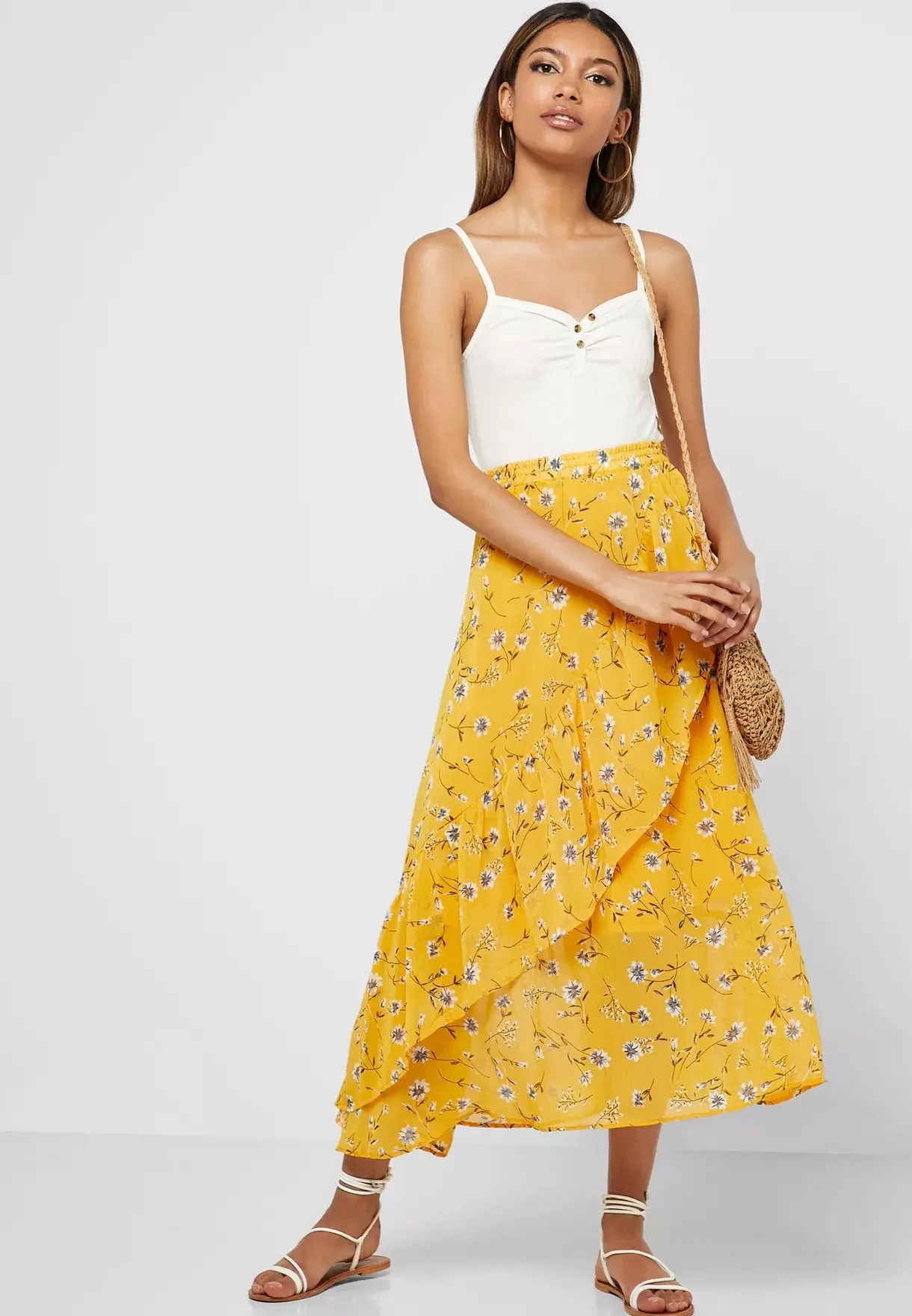 Юбка миди женская