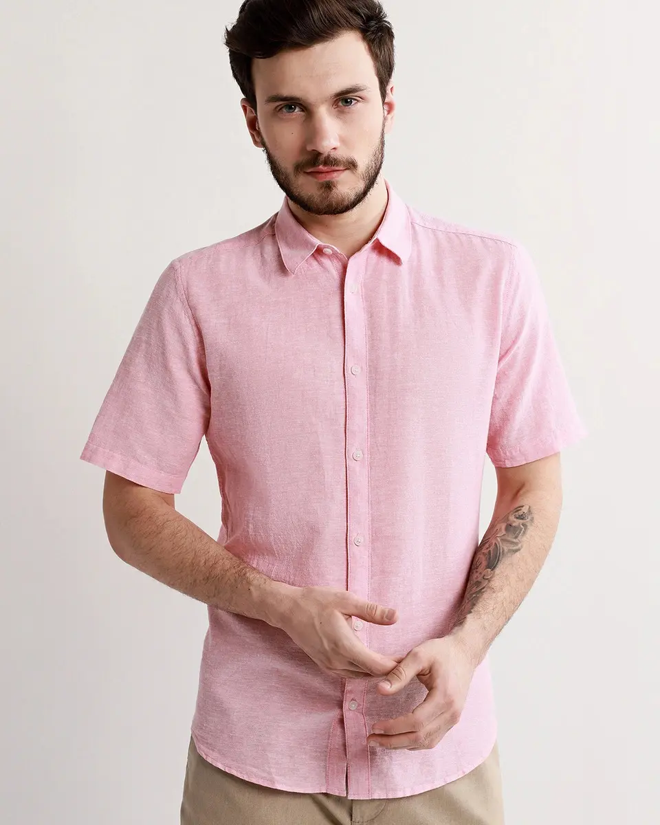 Рубашка Slim fit мужская