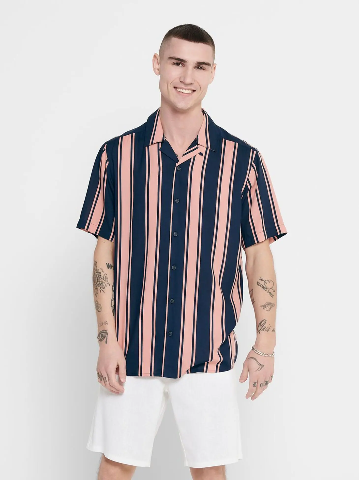 Рубашка comfort fit мужская