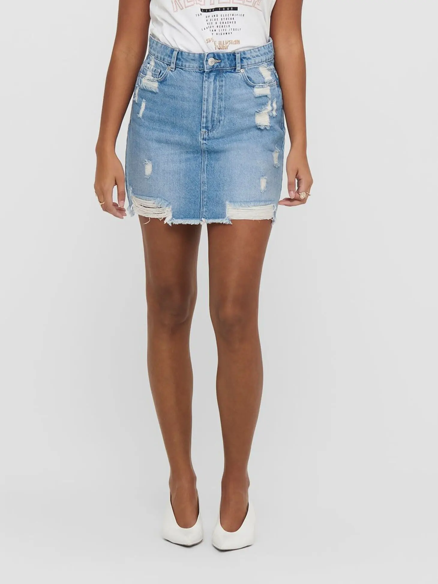 Юбка джинсовая женская