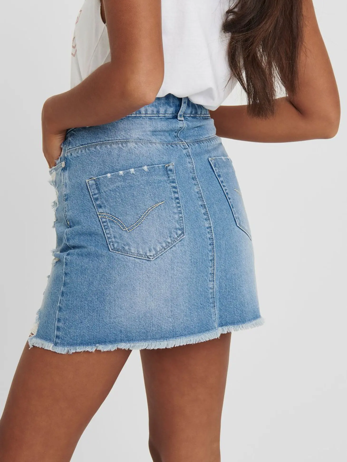 Юбка джинсовая женская