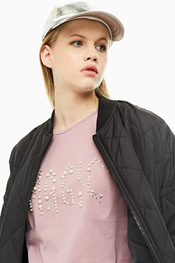 Футболка с принтом женская