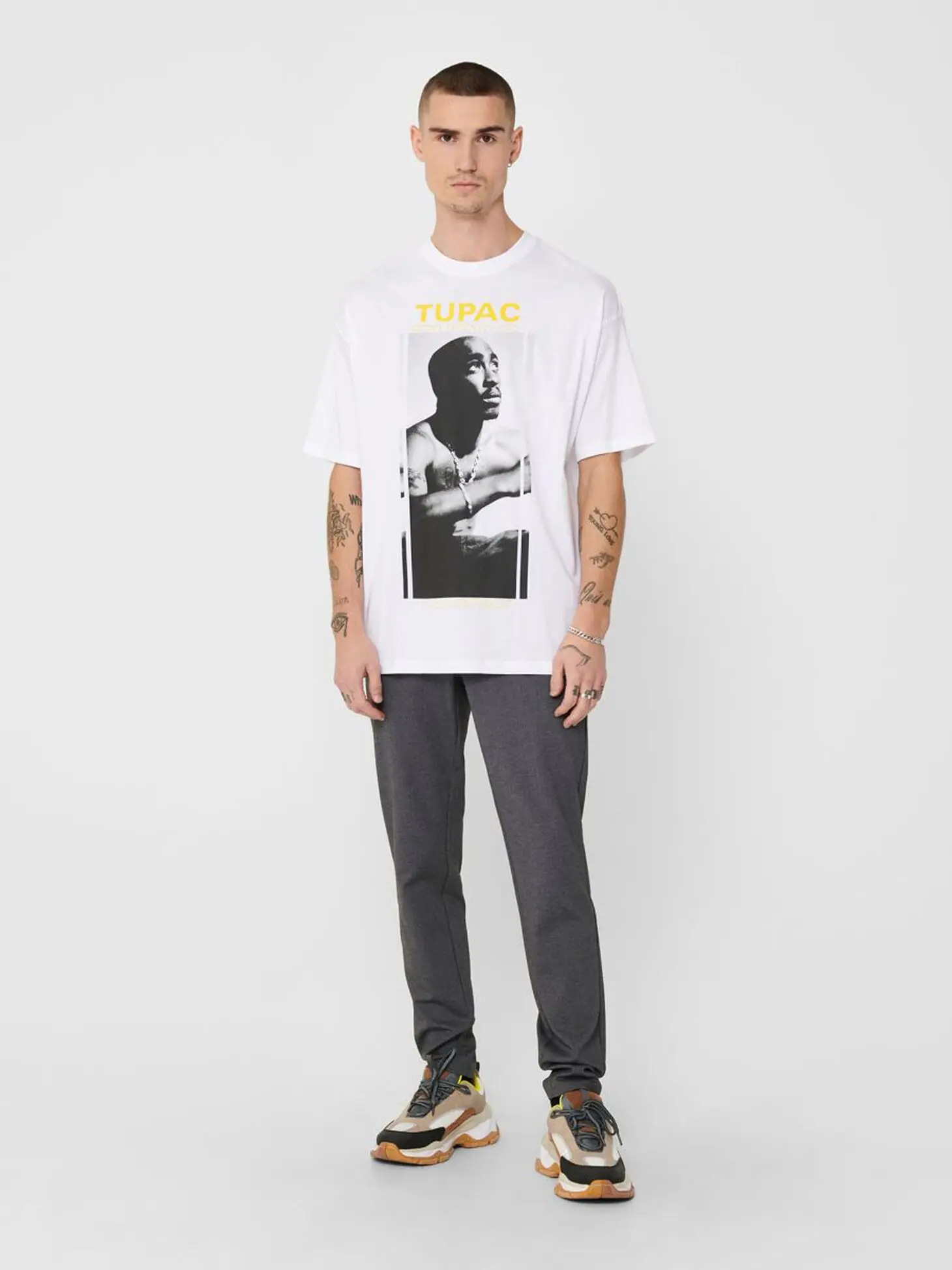 Футболка с принтом мужская