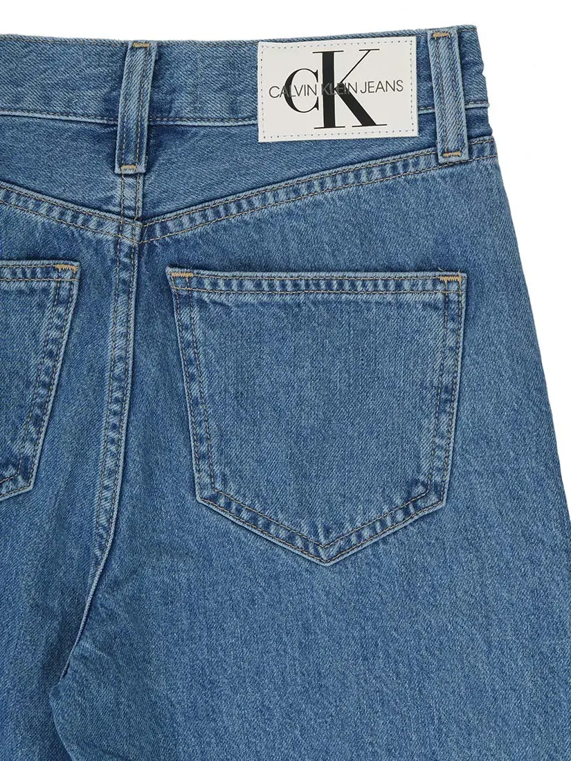 Джинсы mom fit женские