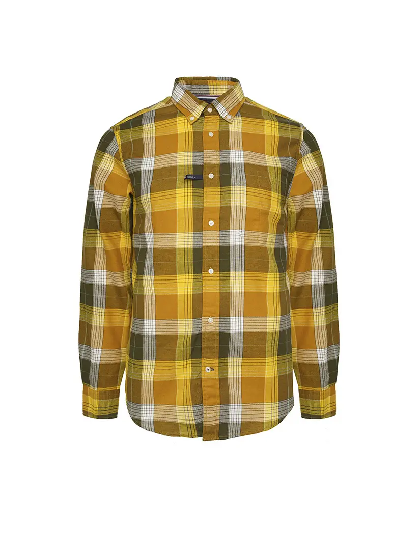 Рубашка приталенная мужская