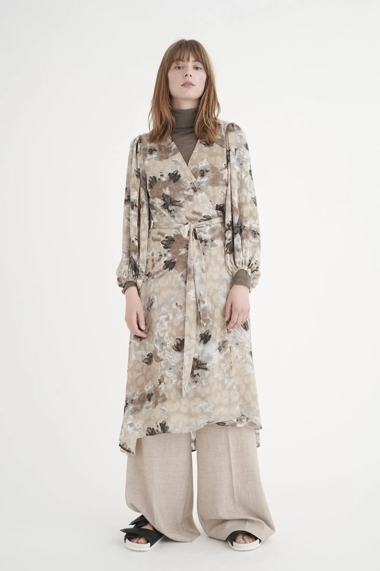 Платье миди женское