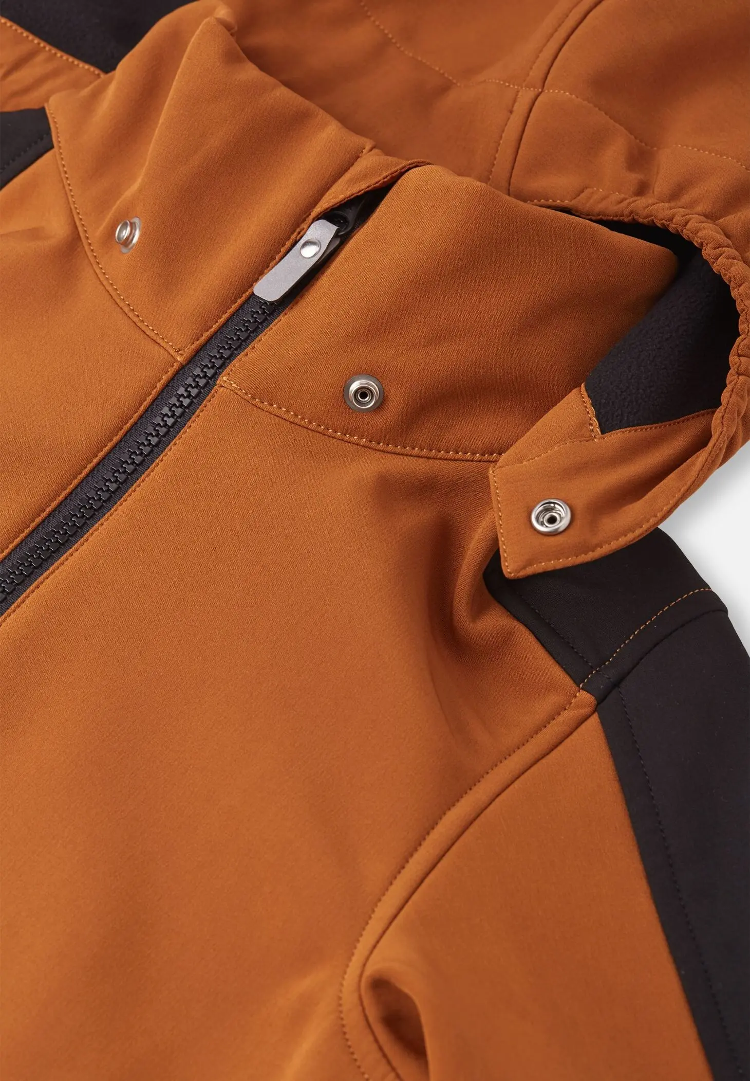 Толстовка-ветровка 2 в 1 из материала Softshell дл