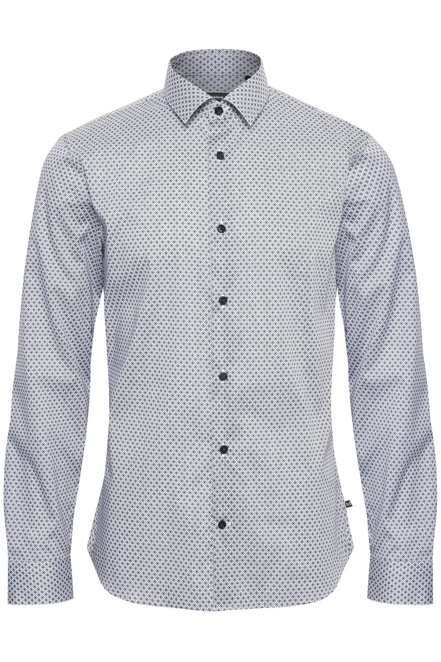 Рубашка приталенная мужская