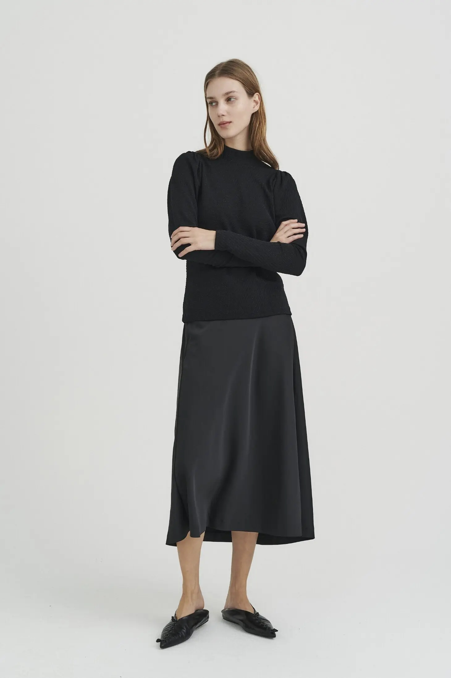 Юбка миди женская