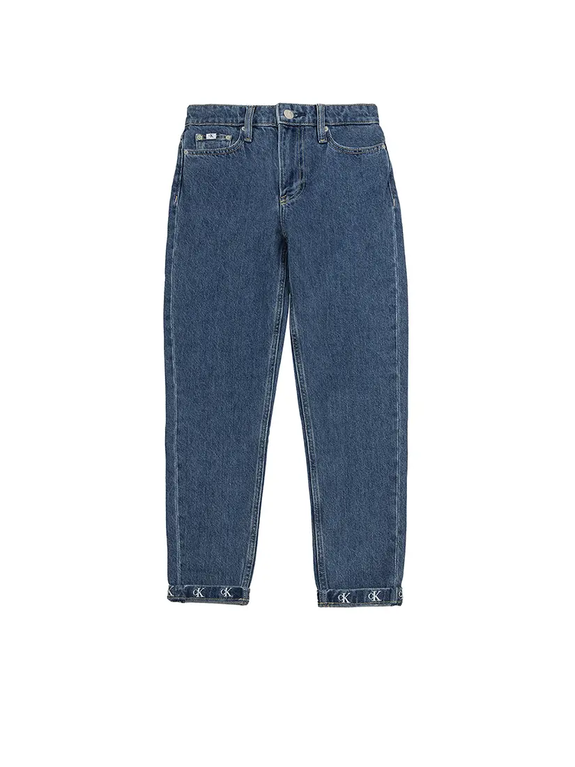 Джинсы mom fit женские