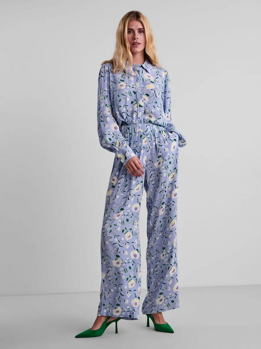 Брюки палаццо женские