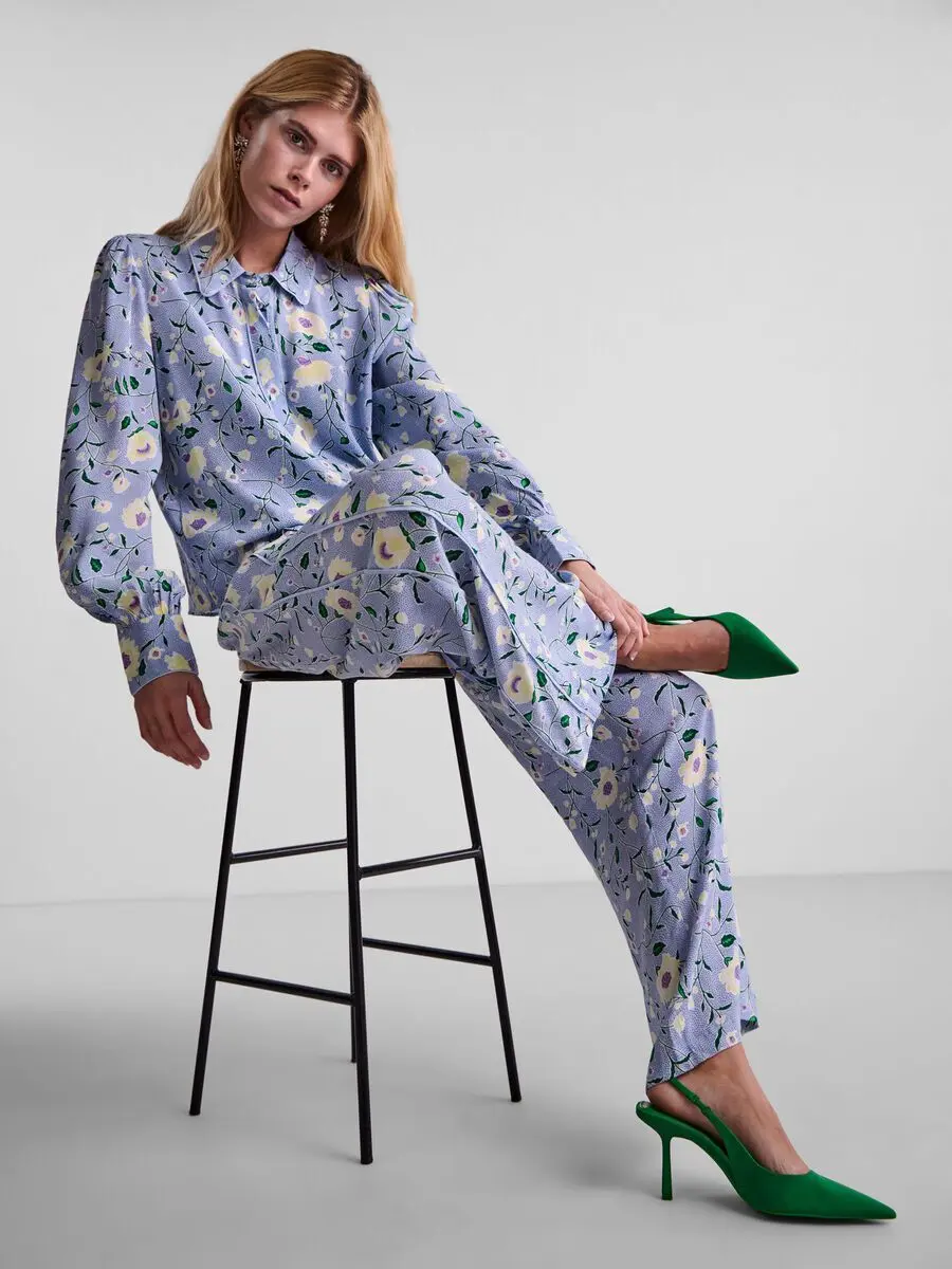 Брюки палаццо женские