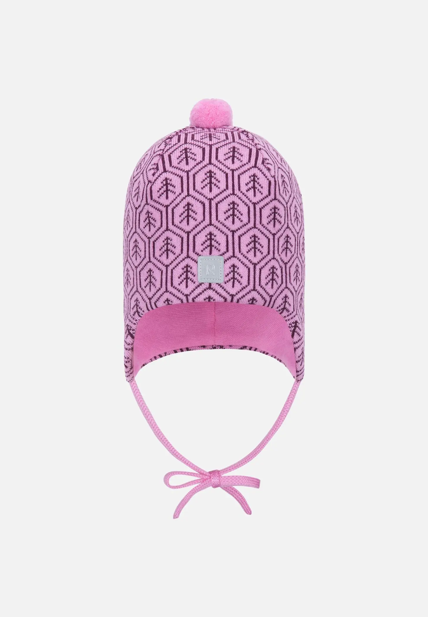 Шапка на завязках для девочек