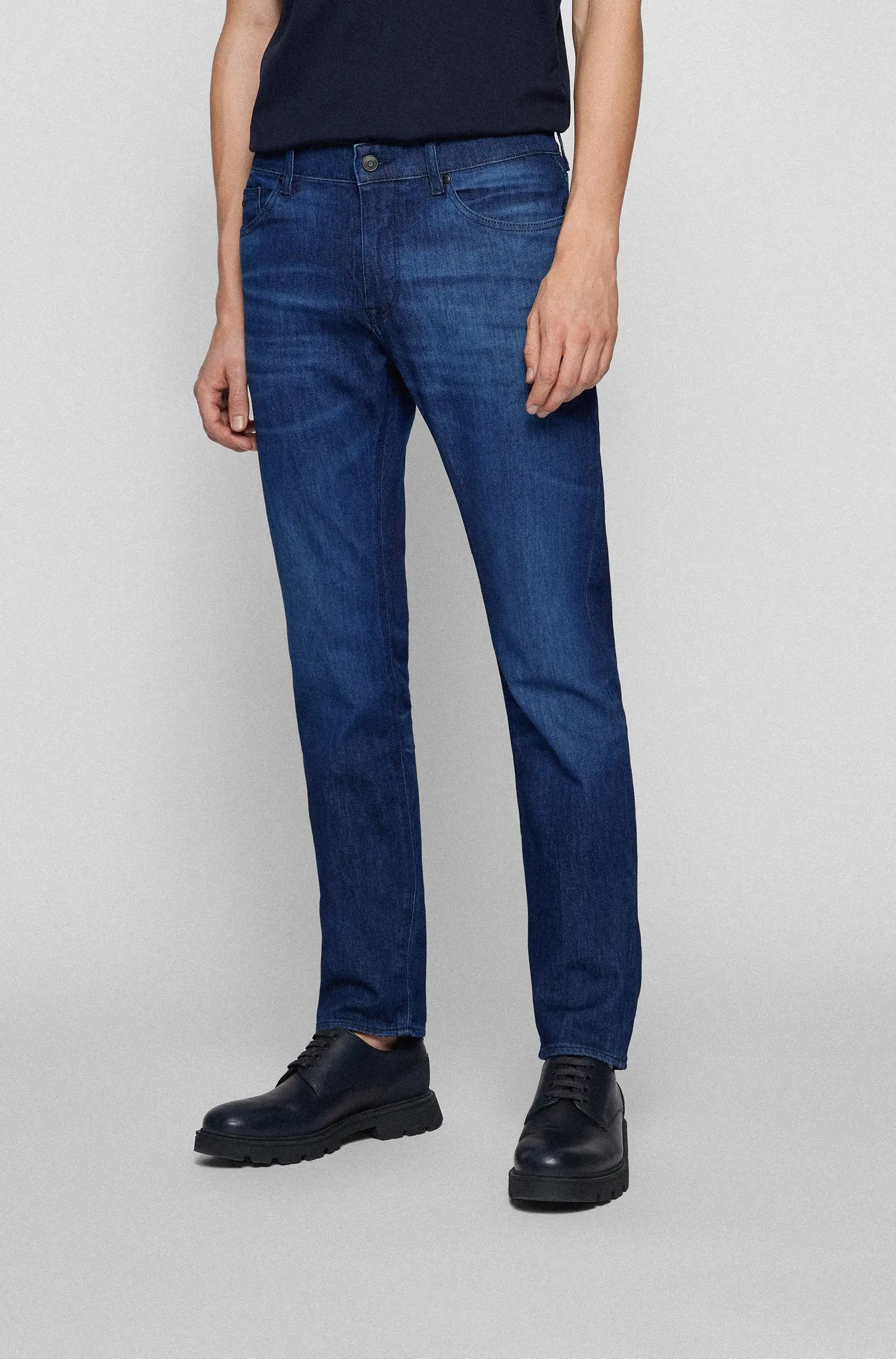 Джинсы прямые мужские