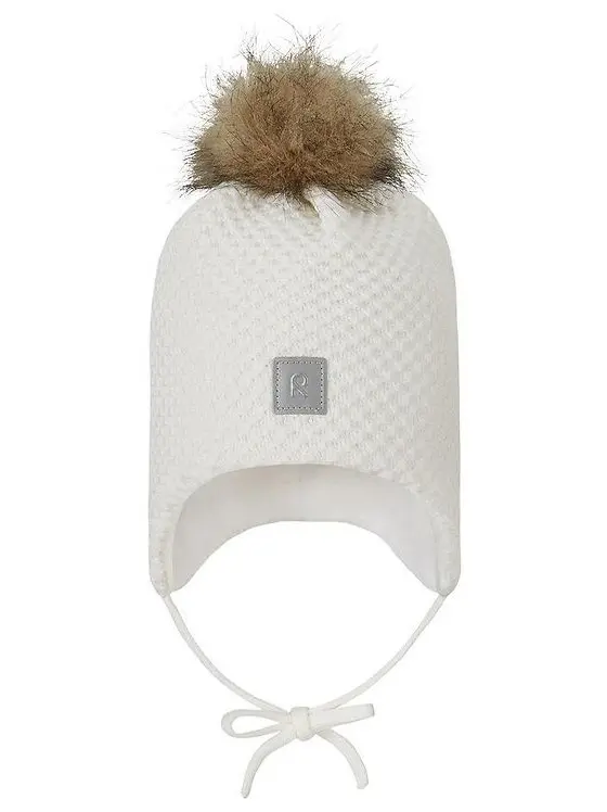 Шапка на завязках для девочек