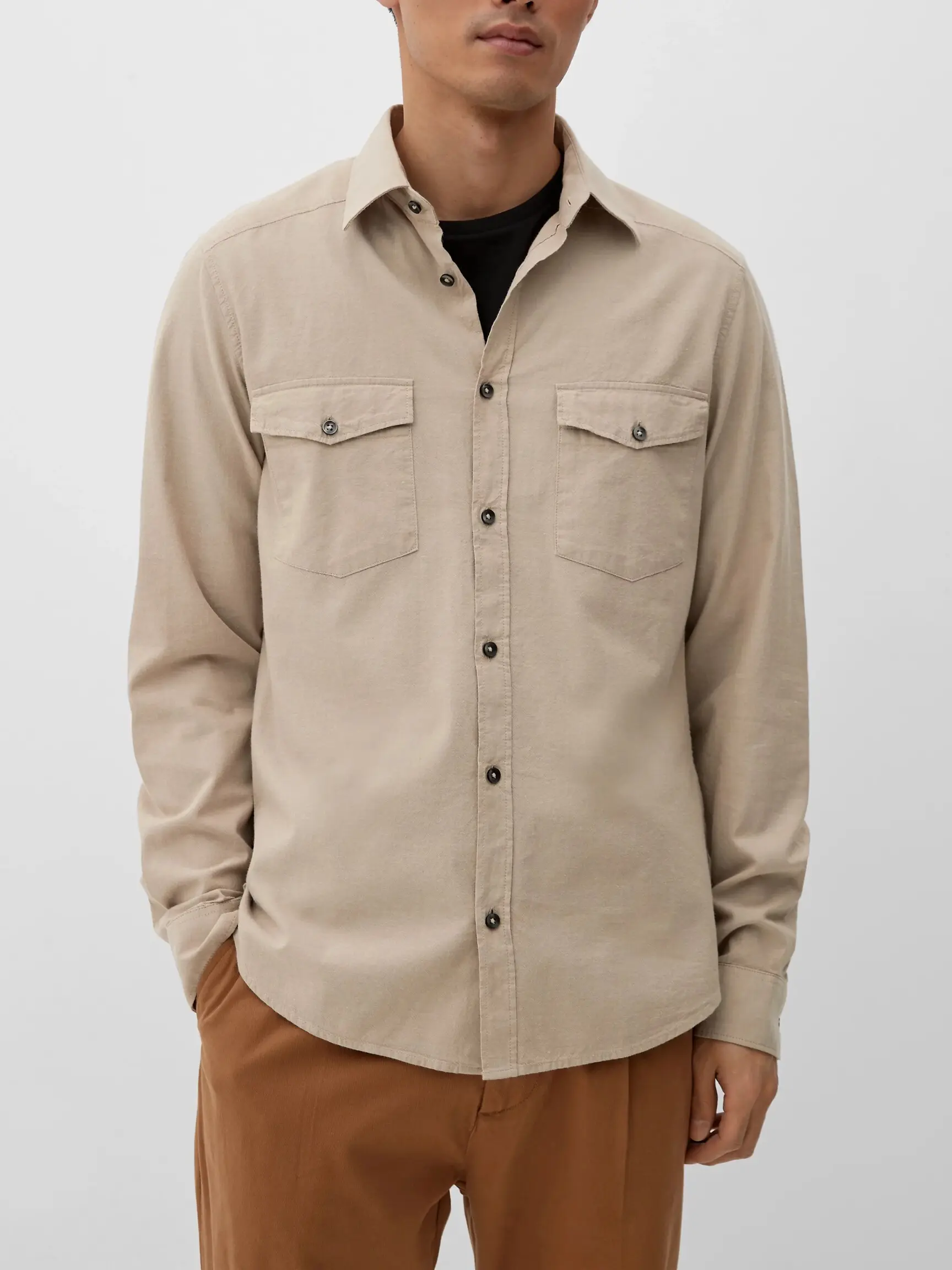 Рубашка прямая мужская