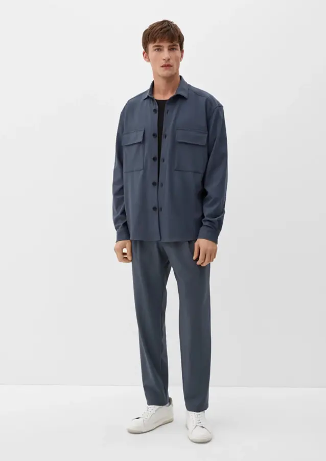 Рубашка прямая мужская