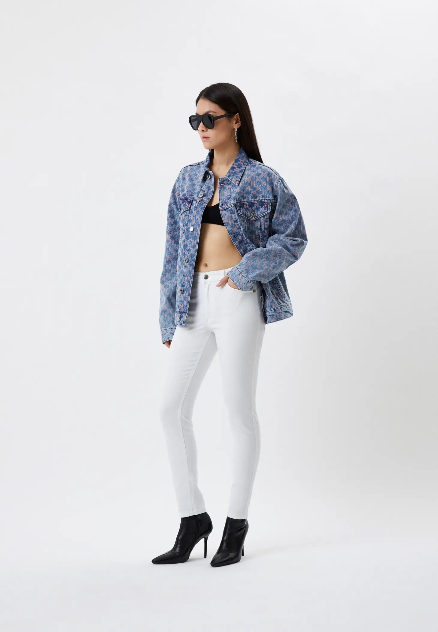 Куртка джинсовая женская