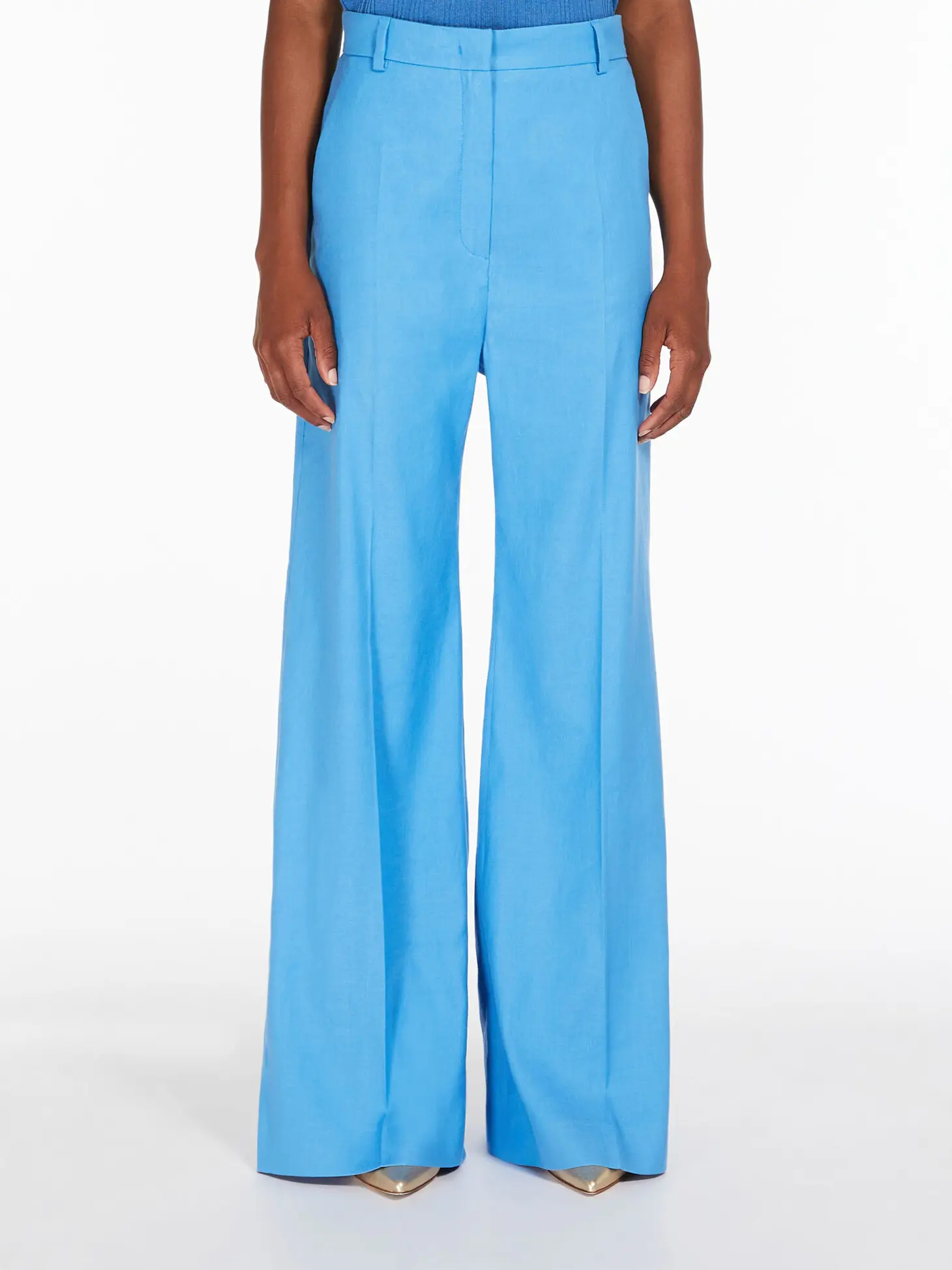 Брюки палаццо женские