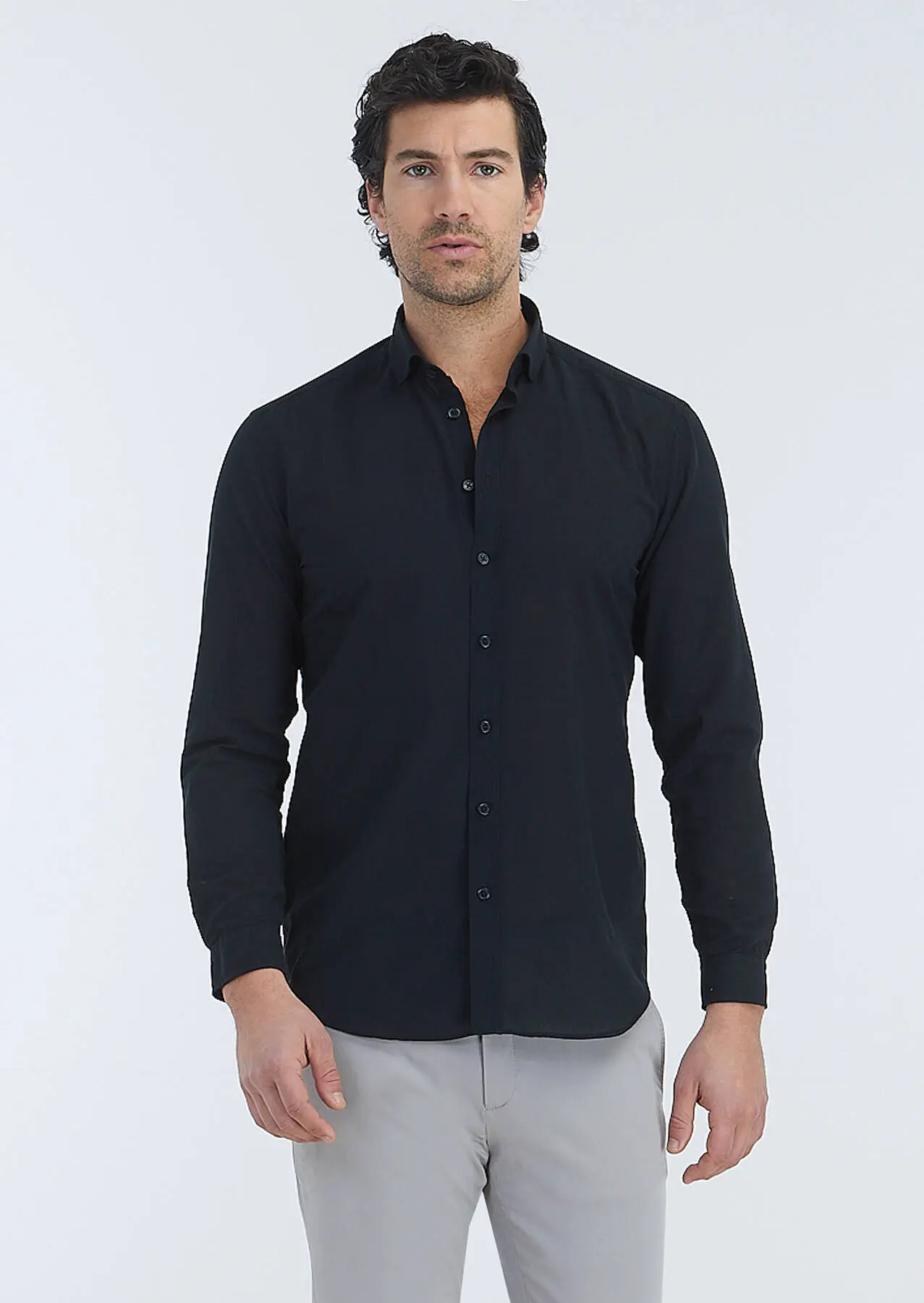 Рубашка прямая мужская