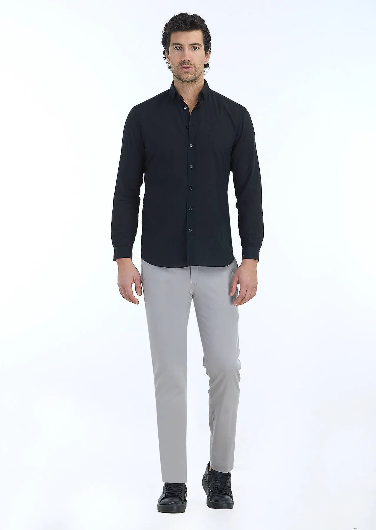 Рубашка прямая мужская