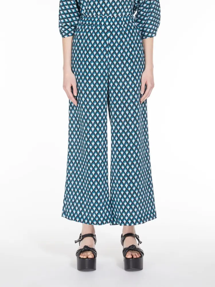 Брюки палаццо женские