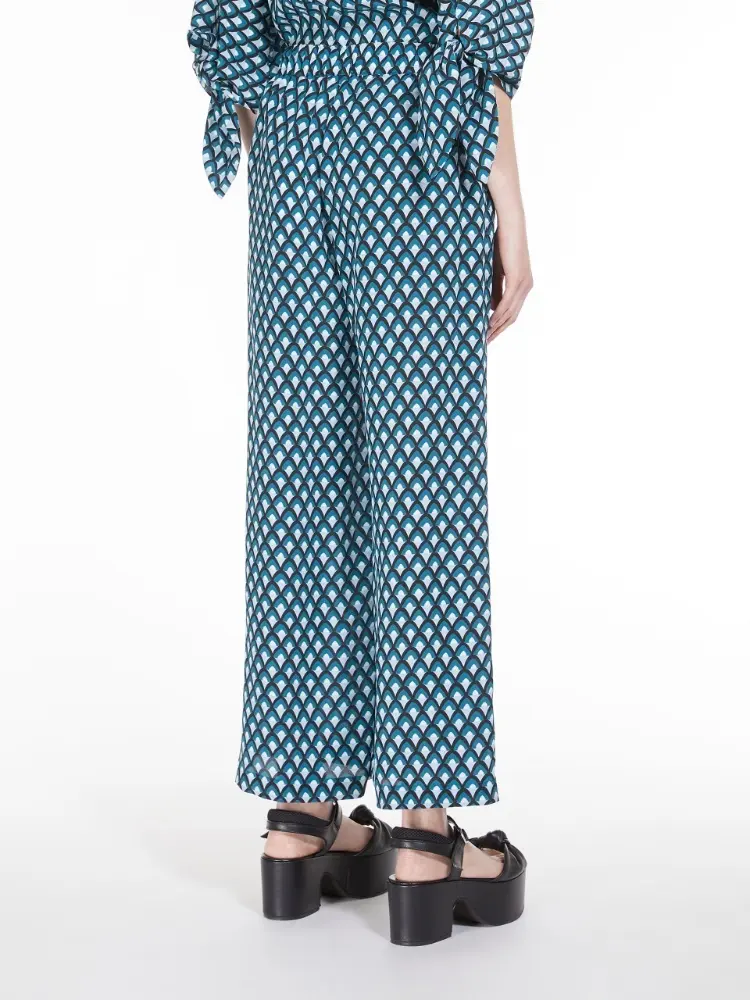 Брюки палаццо женские