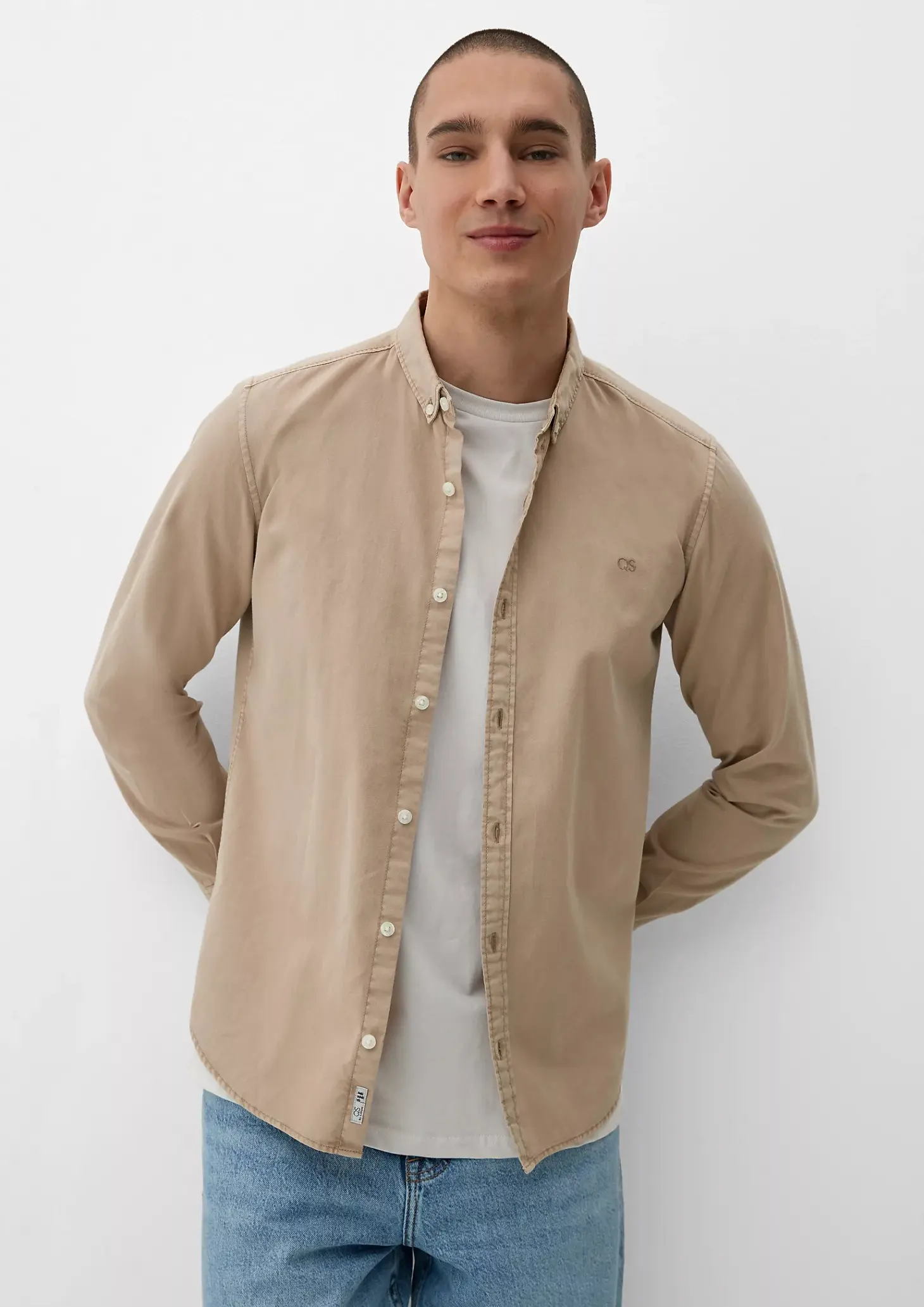 Рубашка прямая мужская