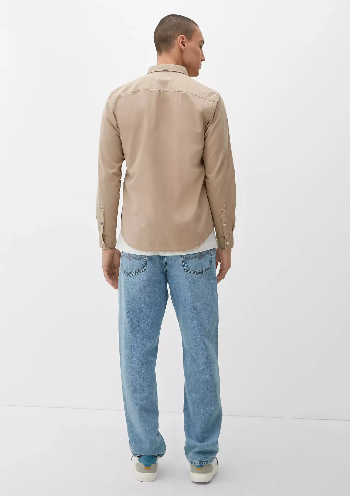 Рубашка прямая мужская