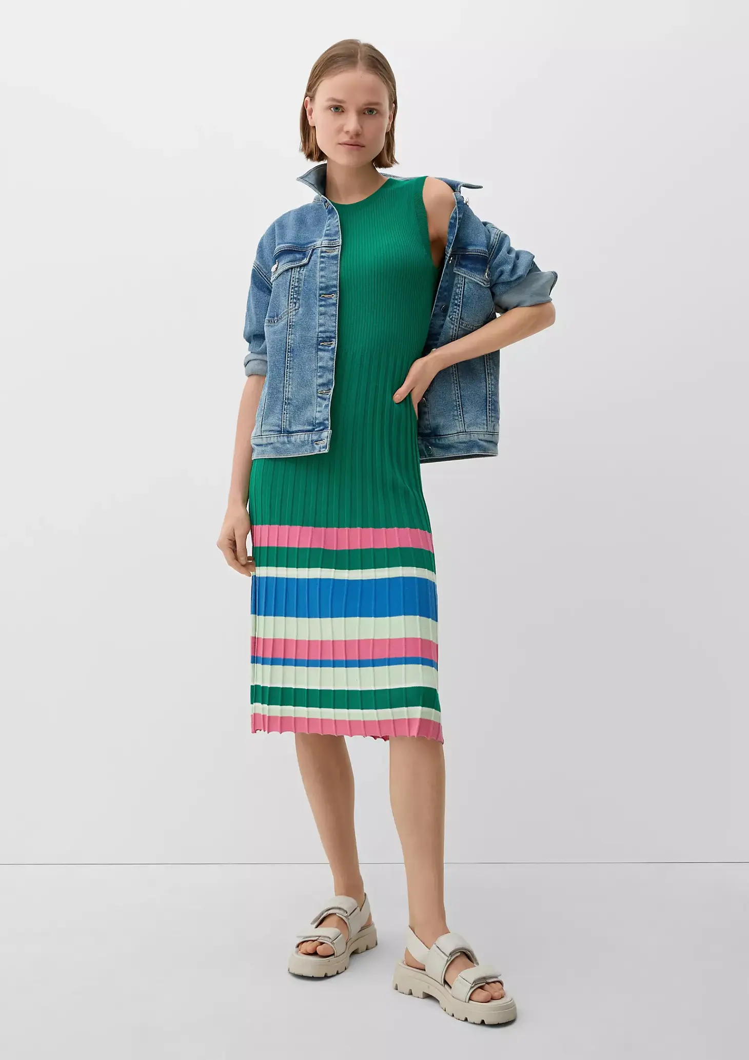 Платье миди женское