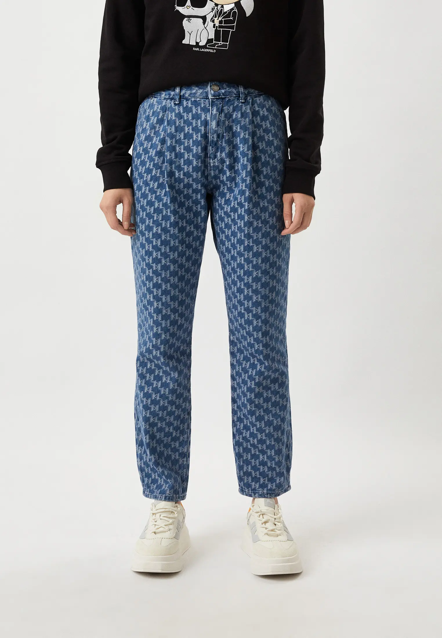 Джинсы мом женские