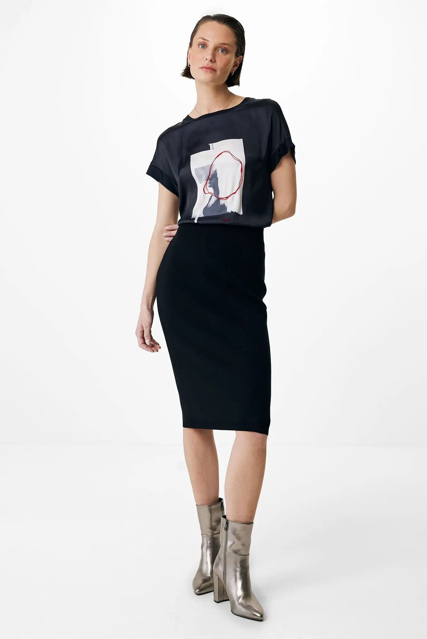 Юбка миди женская