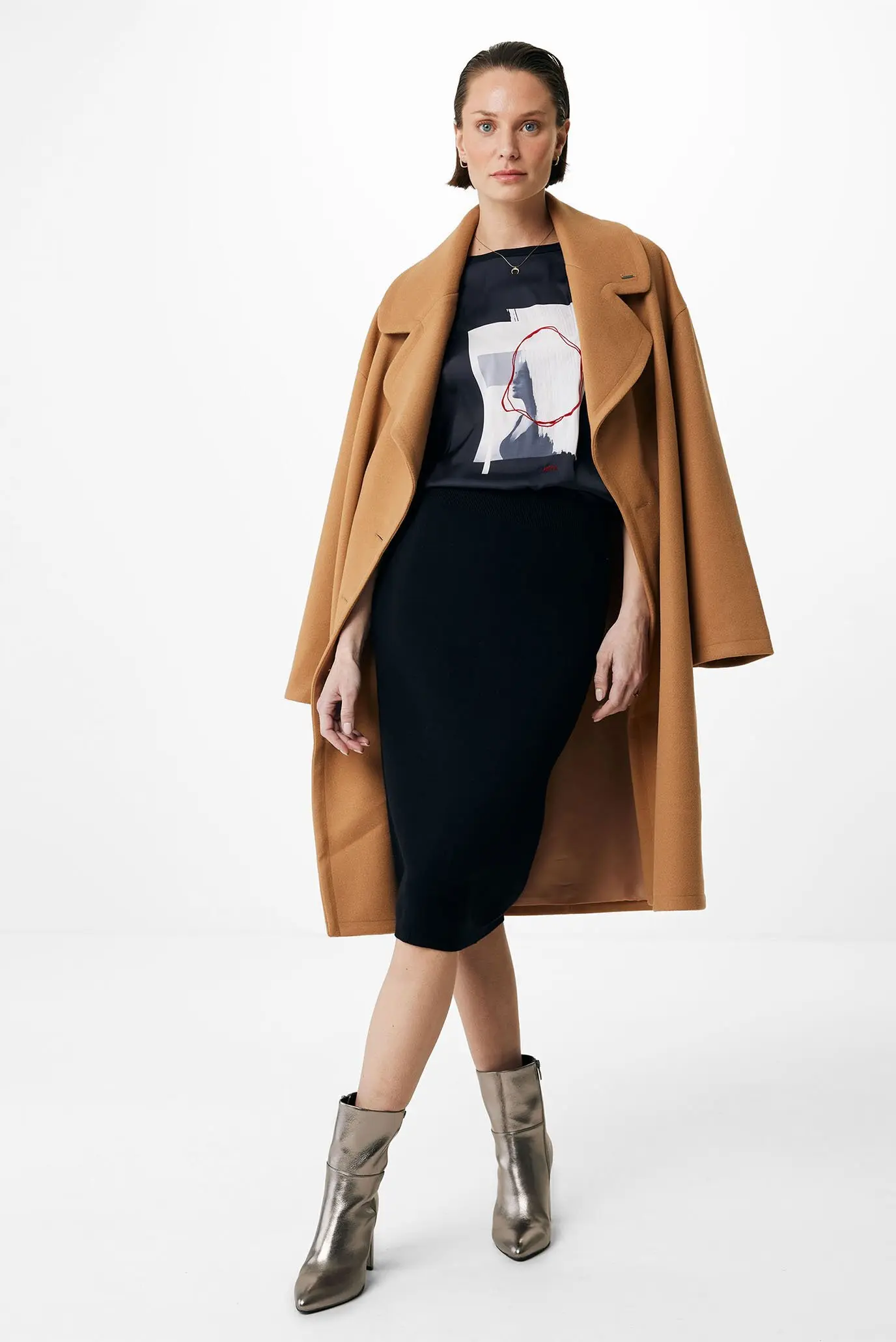 Юбка миди женская