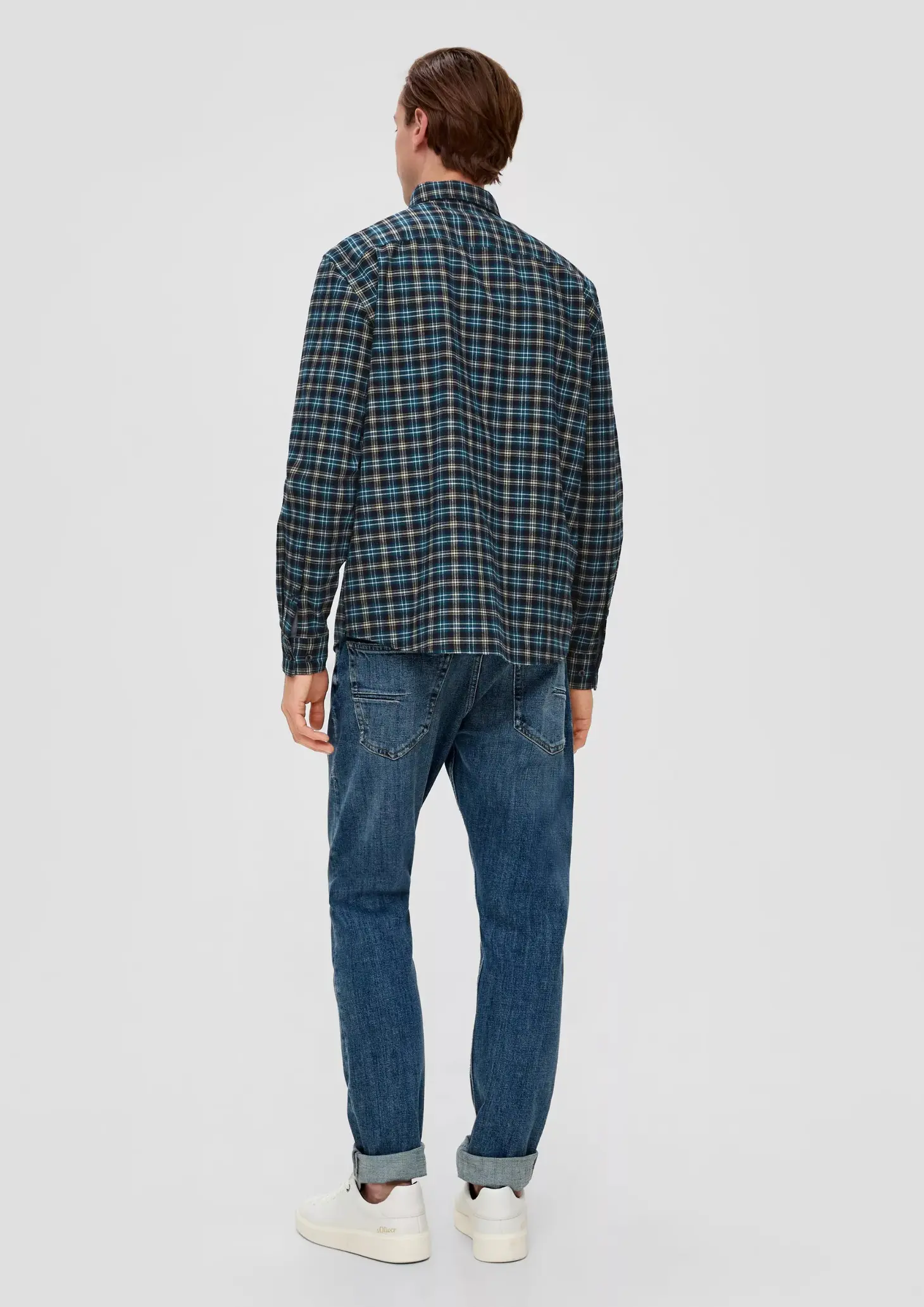 Рубашка прямая мужская