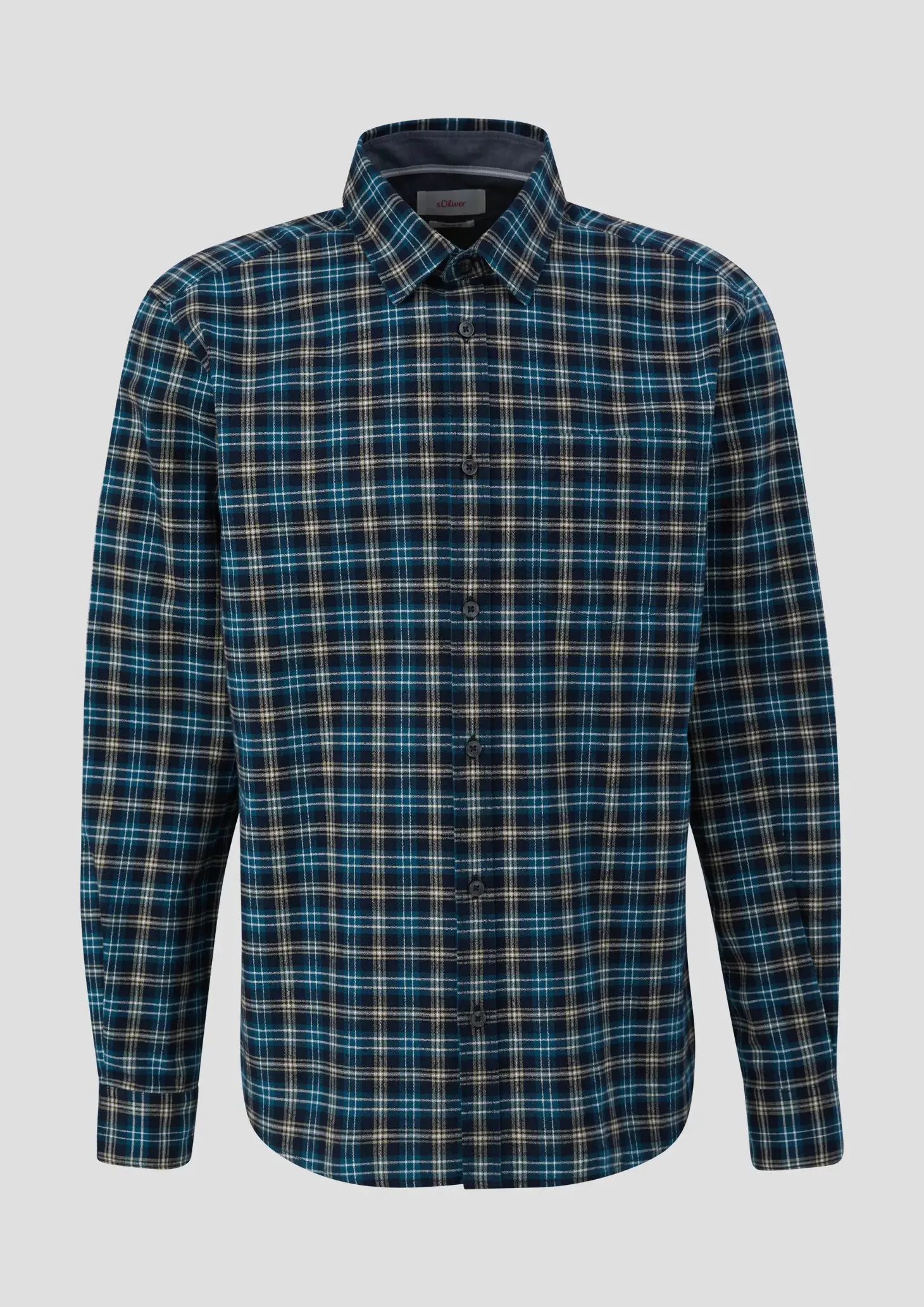 Рубашка прямая мужская