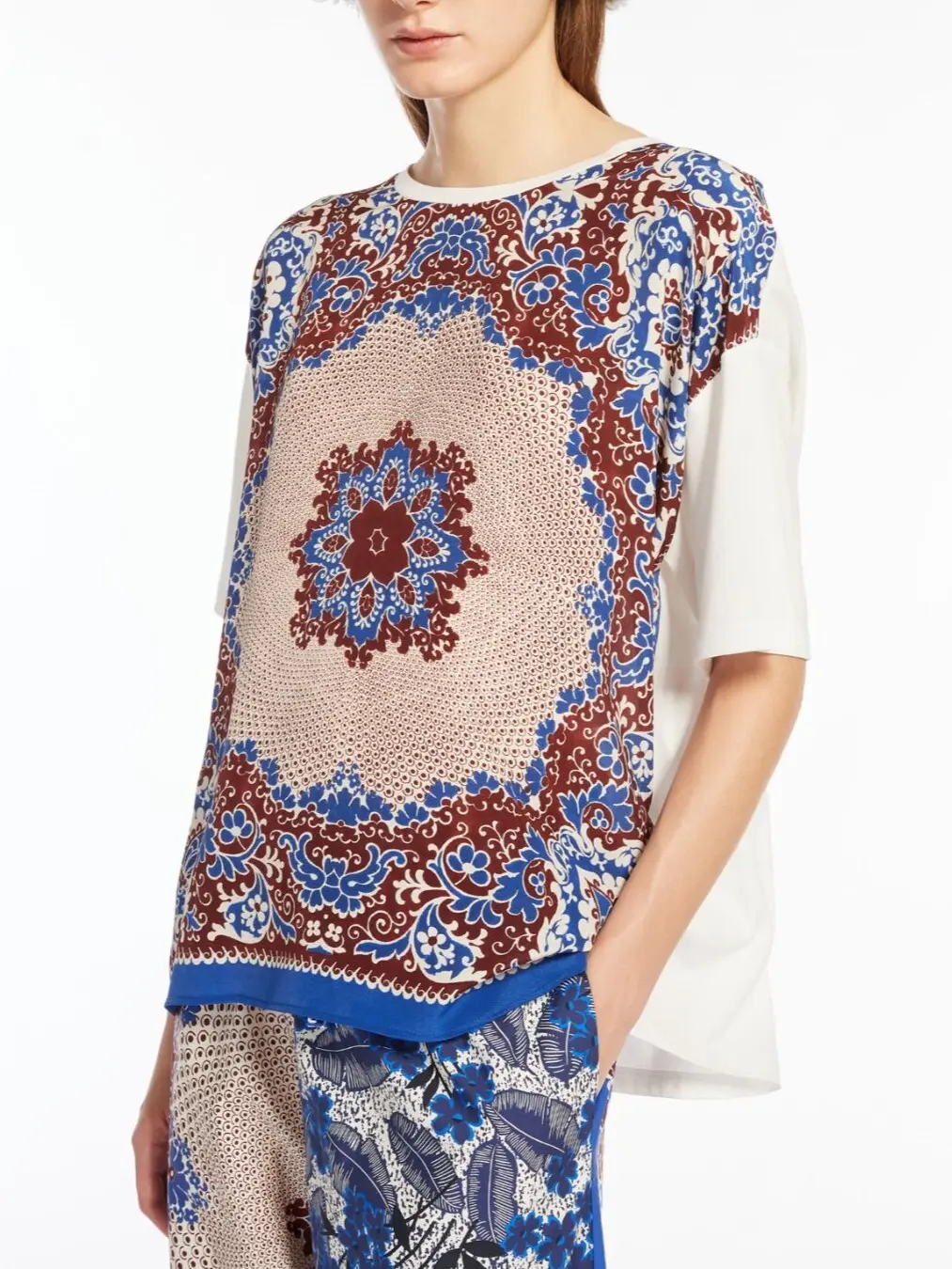 Блуза с коротким рукавом женская