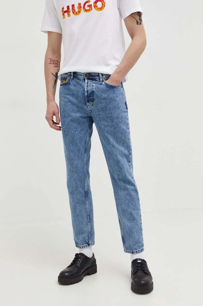Джинсы прямые мужские