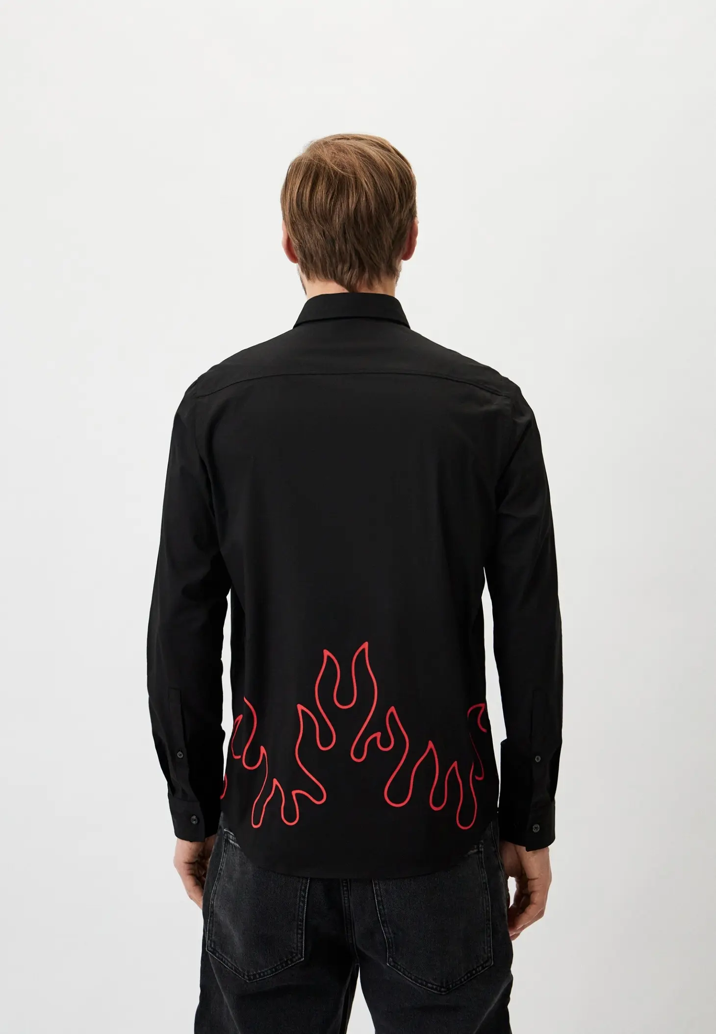 Рубашка прямая мужская