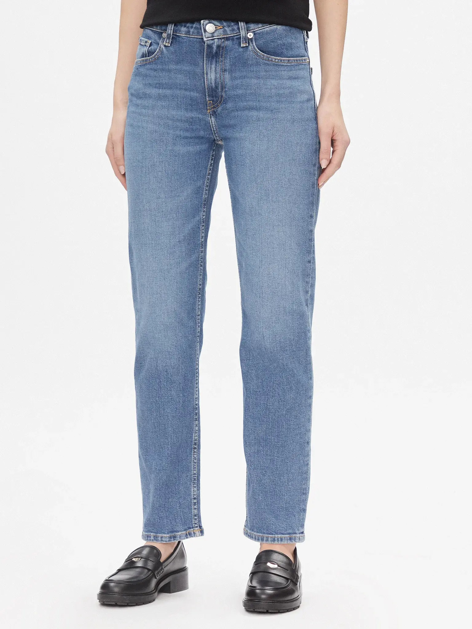 Джинсы прямые женские