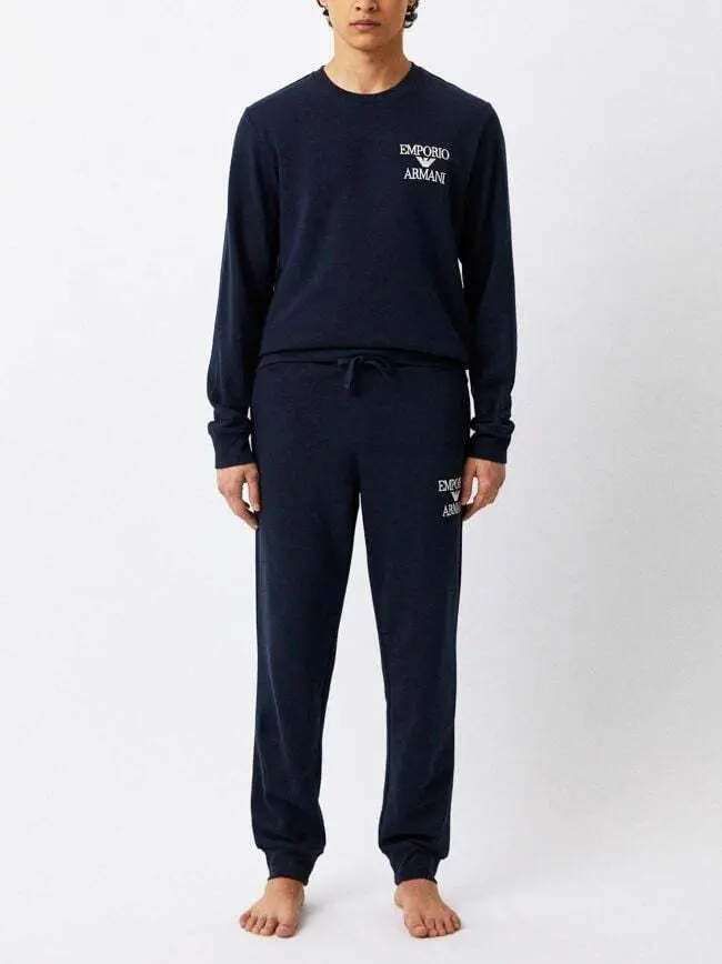 Пижама с длинным рукавом мужская