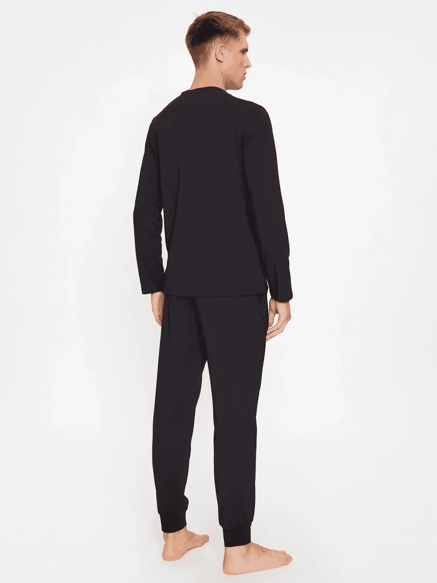 Пижама с длинным рукавом мужская