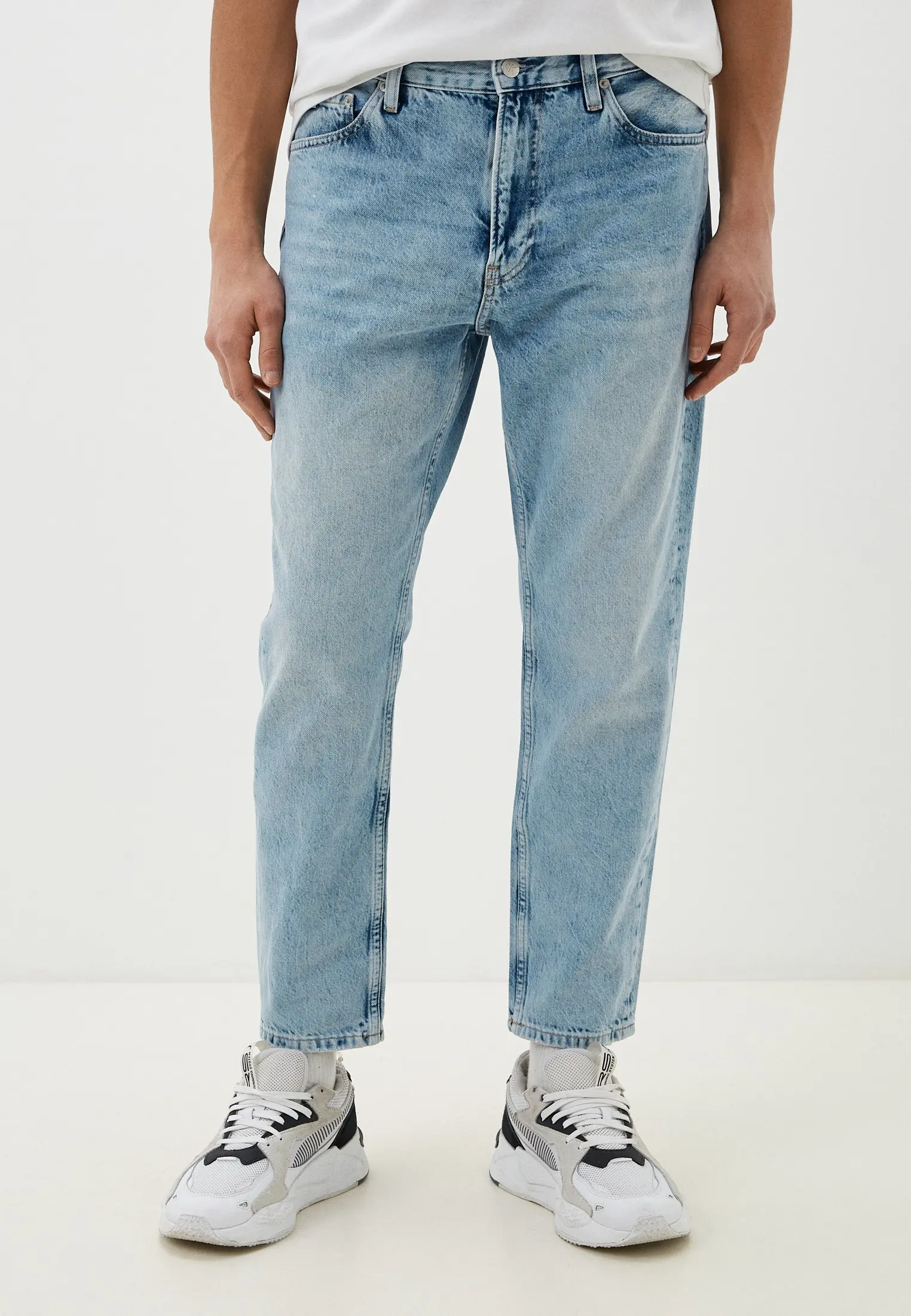 Джинсы прямые мужские